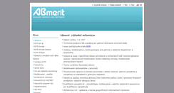 Desktop Screenshot of abmerit.sk